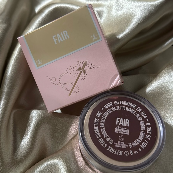 NEW Jeffree Star Cosmetics Luminous setting powder Fair - Picture 3 of 4